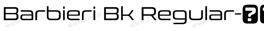 Barbieri Bk Regular字体转换